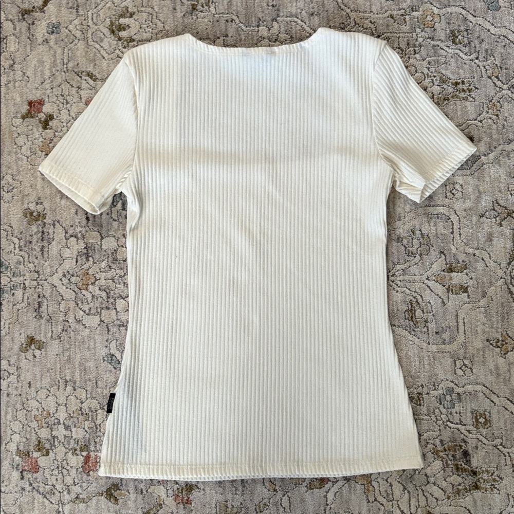 Buffalo Ribbed Square-Neck Top 🦬 - Picture 4 of 7
